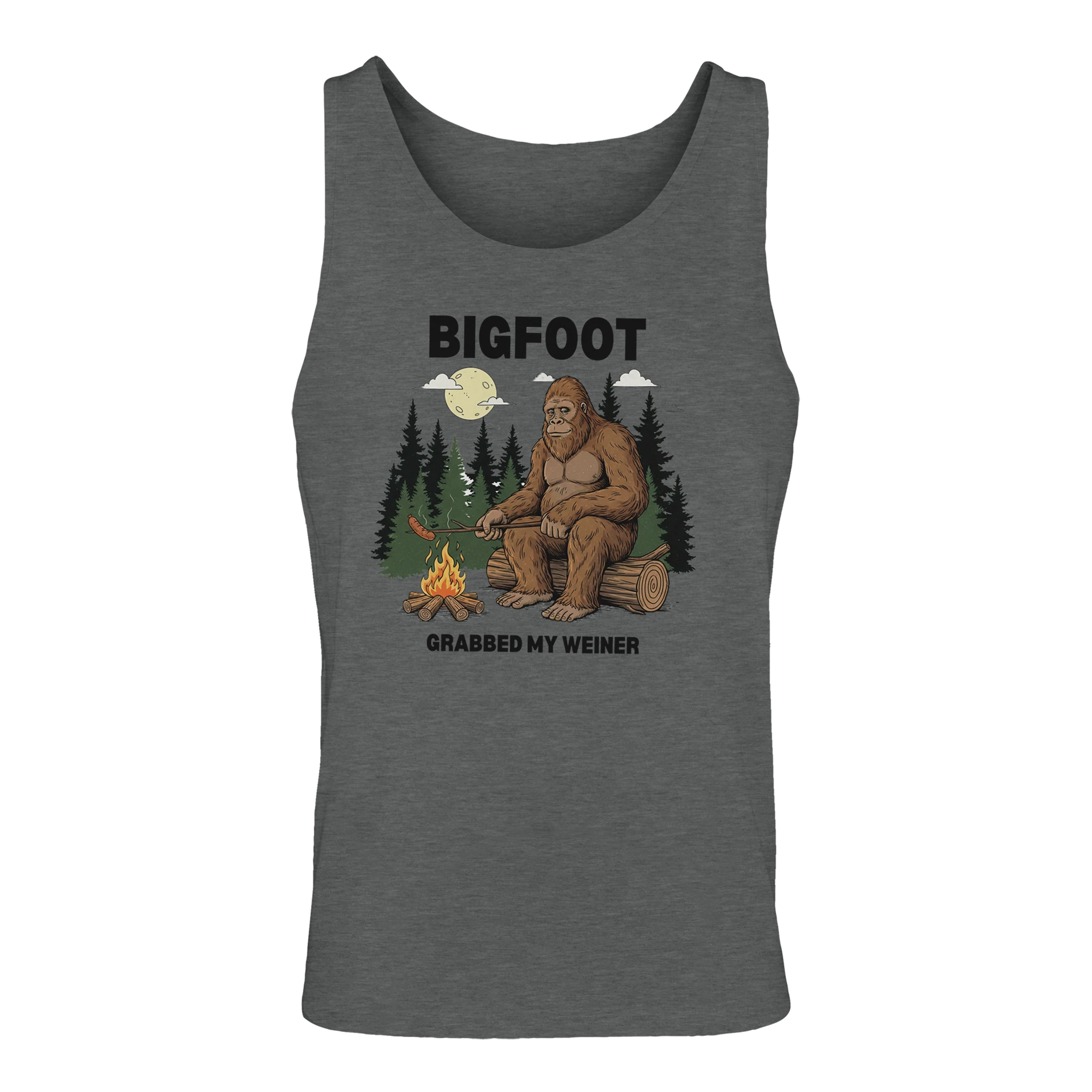 Example: Men's Bigfoot Grabbed my weiner tank